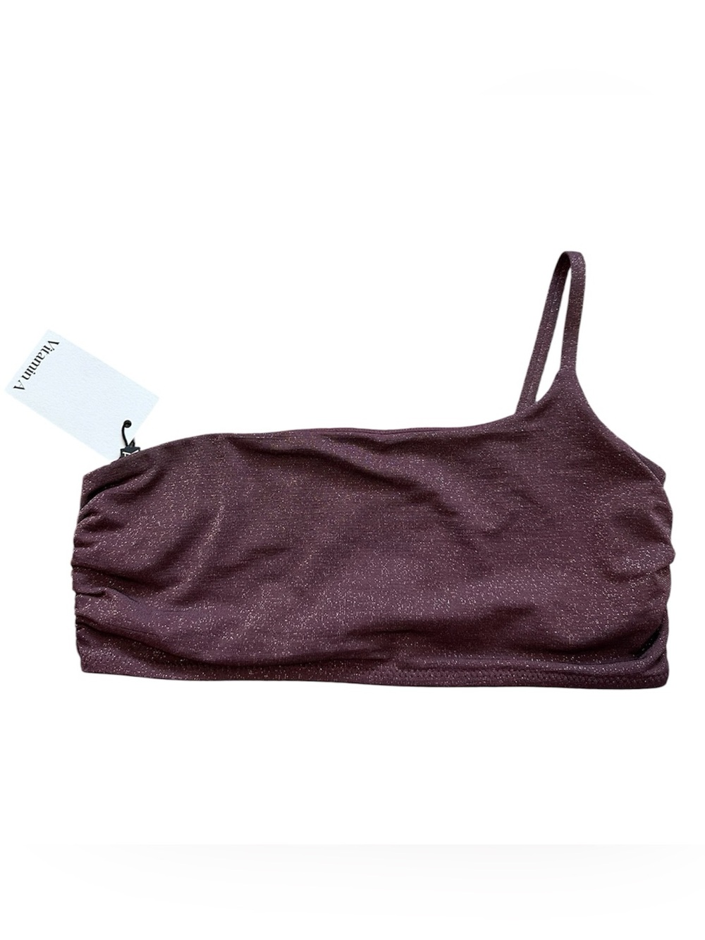 Vitamin A Swim Bikini Top Size Large NWT $102